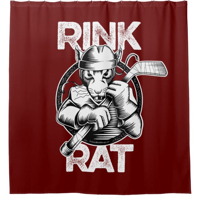Rideaux De Douche Rink de hockey (Devant)