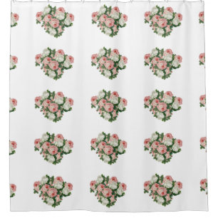 Rideaux De Douche Romance florale