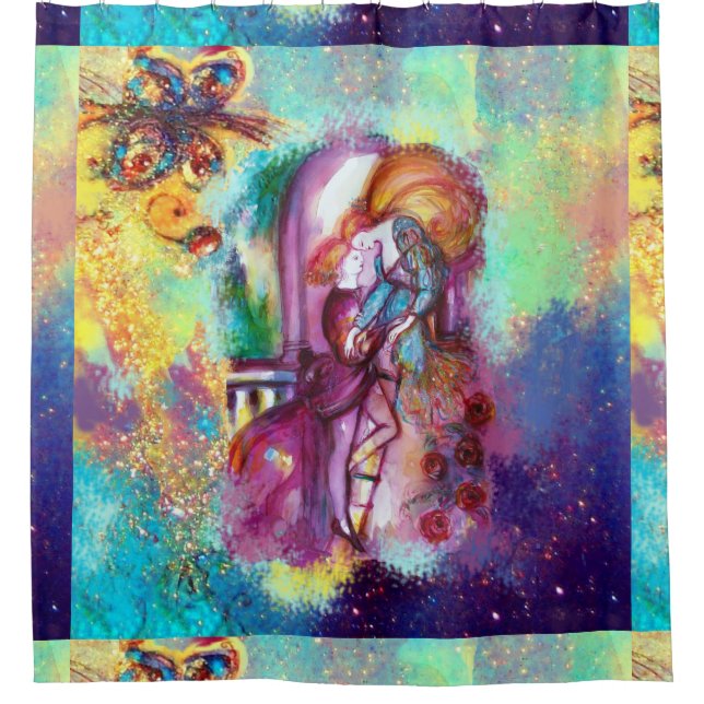 Rideaux De Douche ROMEO ET JULIET Romantique Saint Valentin (Devant)