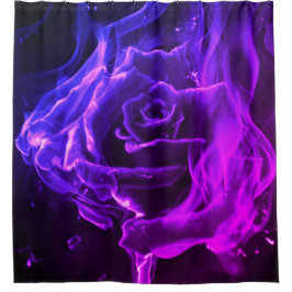 Rideaux De Douche rose Abstrait