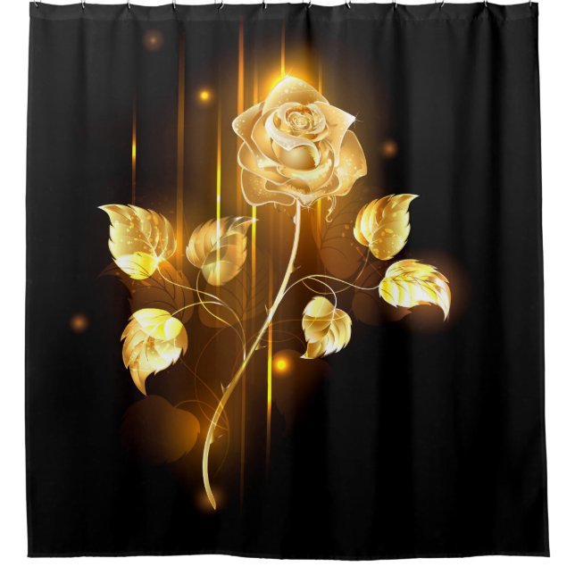 Rideaux De Douche Rose d'or ( rose d'or ) (Devant)