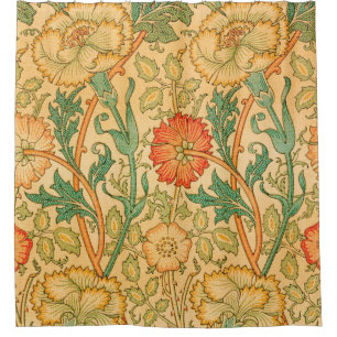Rideaux De Douche Rose et Rose par William Morris