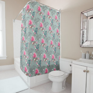 Rideaux De Douche Rose souple