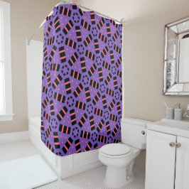 Rideaux De Douche Rose violet décoratif