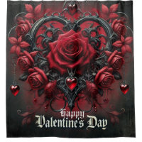 roses rouges gothiques Saint-Valentin