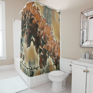 Rideaux De Douche Rosier d'art