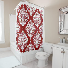 Rideaux De Douche Rouge