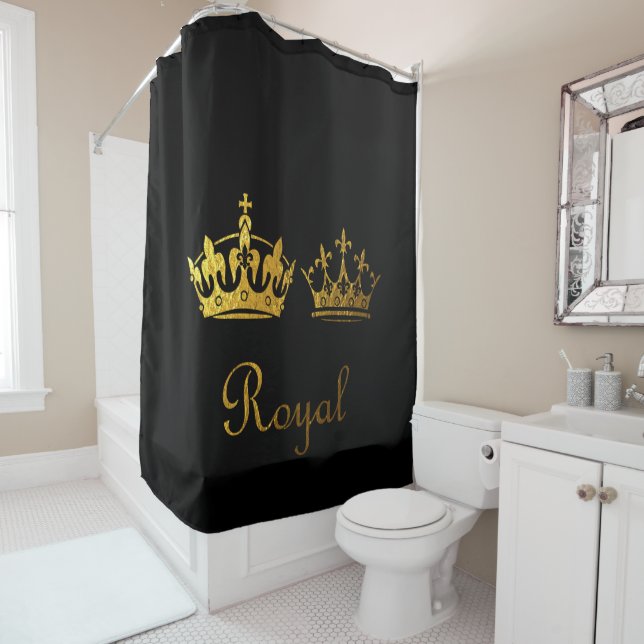 Rideaux De Douche Royal (En situation)