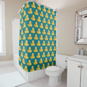 Rideaux De Douche Rubberduck jaune
