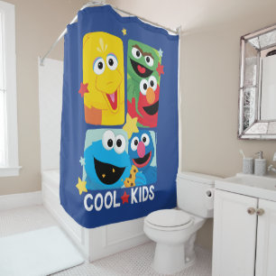 Rideaux De Douche Rue Sésame Enfants Cool
