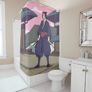Rideaux De Douche samouraï