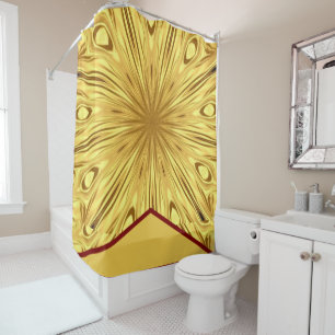 Rideaux De Douche Sanctuaire de Bain Luxueux : Tourbillon Opulent Gi