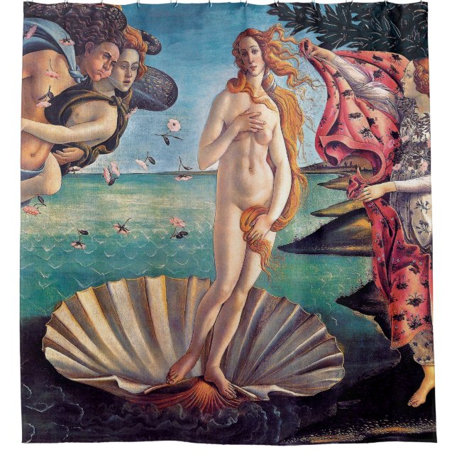 Rideaux De Douche Sandro Botticelli - La Naissance de Vénus - Beaux- (Devant)