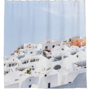 Rideaux De Douche Santorin, grèce