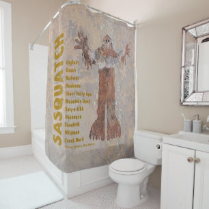 Rideaux De Douche Sasquatch