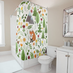 Rideaux De Douche Scandinaves Illustrations sur Crm Lg Motif