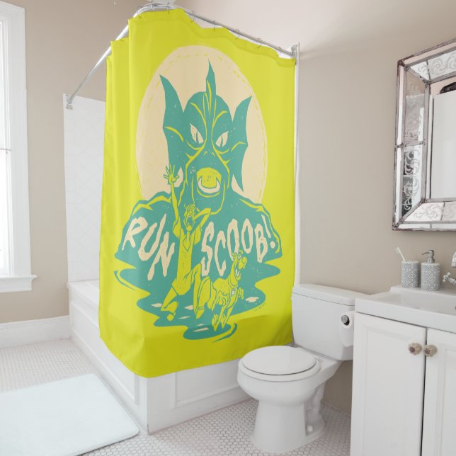 Rideaux De Douche Scooby-Doo | Courez Scoob ! (En situation)