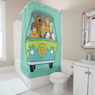 Rideaux De Douche Scooby-Doo & Gang Mystery Machine