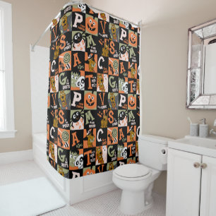 Rideaux De Douche Scooby-Doo Motif Halloween