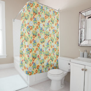 Rideaux De Douche Scooby-Doo Mystery Motif de fleurs