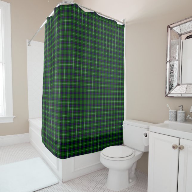 Rideaux De Douche Scottish MacDonald Tartan (En situation)