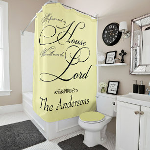Rideaux De Douche Servez le Seigneur personnalisé