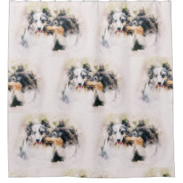 Rideaux De Douche Shetland Sheepdog/ Rough Collie