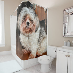 Rideaux De Douche Shih Tzu