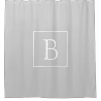 Simple Light Grey monogram