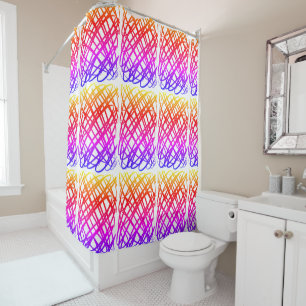 Rideaux De Douche Simple Scribble Filtre Ipanema Carrelage centr