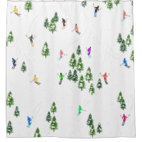 Ski alpin Ski Ski Arbres d'hiver