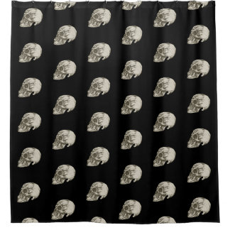 Rideaux De Douche Skull & Bones Halloween