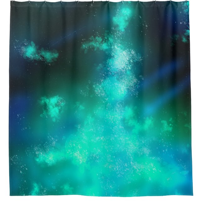 Rideaux De Douche Sky Emerald (Devant)