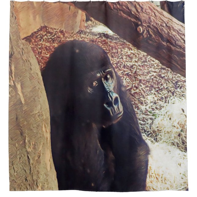 Rideaux De Douche SmartMix Animal-Gorilla (Devant)