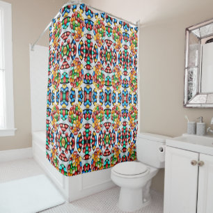 Rideaux De Douche Spectre de douceur : Jelly Beans in Technicolor
