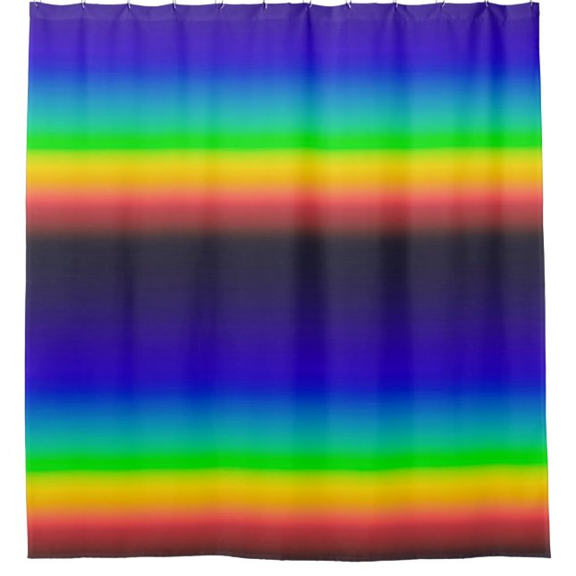 Rideaux De Douche spectre solaire réel (Devant)