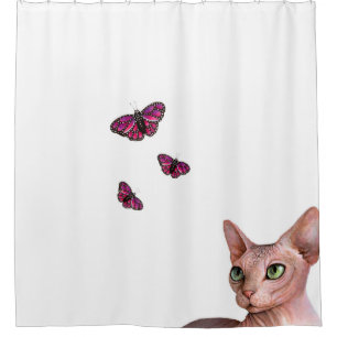 Rideaux De Douche Sphinx de Sphynx du chat 578