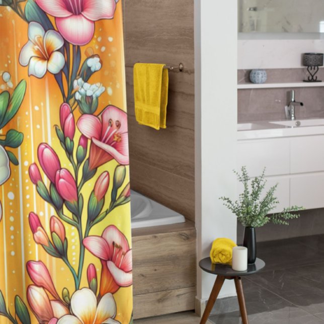 Rideaux De Douche Spring Floral  (Créateur téléchargé)