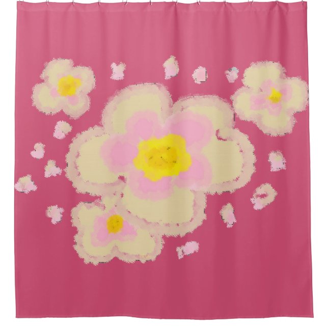 Rideaux De Douche Spring Flowers (Devant)