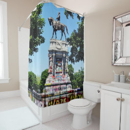 Rideaux De Douche Statue de Robert E. Lee