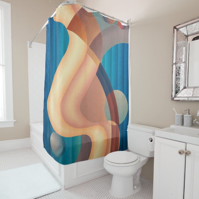 Rideaux De Douche Stuart Walker - Composition no 61 (En situation)