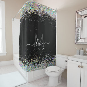 Rideaux De Douche Style moderne Holographique Parties scintillant Mo