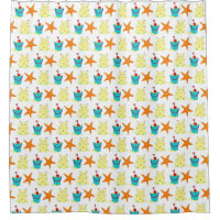 Summer Beach Party Sandcastle Starfish Pail Shovel