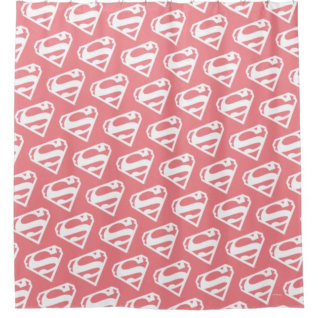 Rideaux De Douche Supergirl Solid S-Shield (Devant)
