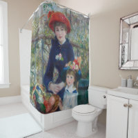 Sur la terrasse, portrait impressionniste, Renoir