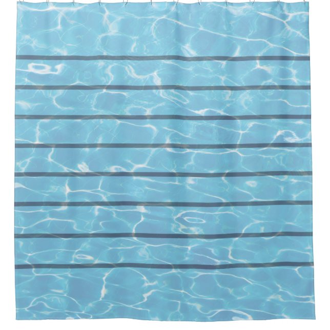 Rideaux De Douche Swim Team Swimmers Piscine (Devant)