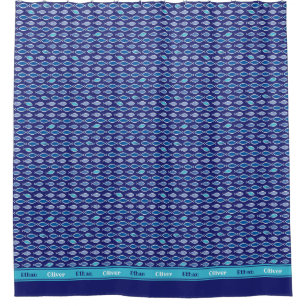 Rideaux De Douche Symbole de poisson personnalisé Ichthys Jesus Fis