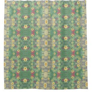 Rideaux De Douche Symétrie Fleur sauvage La Boca