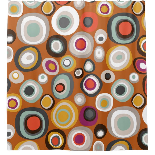 Rideaux De Douche tache de veneto boho (Devant)