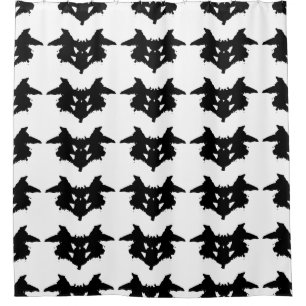 Rideaux De Douche Tache d'encre de Rorschach
